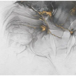 KomarVlies Fototapete Ink Gold Flow 300x280 cm