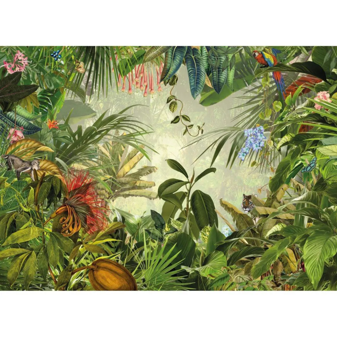 Komar Vlies-Fototapete Into the Wild 4-teilig 368 x 248 cm