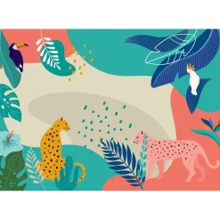 KomarVlies Fototapete Jungle Rendezvous 400x280 cm