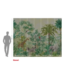 KomarVlies Fototapete Jungle Adventure 350x280 cm