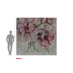 KomarVlies Fototapete La Flor 300x280 cm
