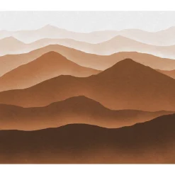 KomarVlies Fototapete Macchiato Mountains 300x250 cm