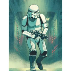 KomarVlies Fototapete Mandalorian Stormtrooper Print 200x280 cm