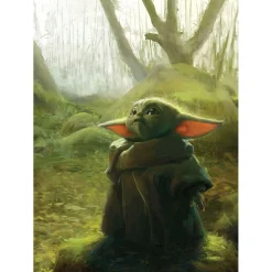 KomarVlies Fototapete Mandalorian Grogu Acrylic 200x280 cm