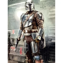KomarVlies Fototapete Mandalorian Fight Posture 200x280 cm