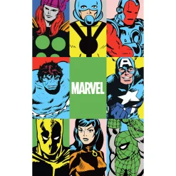 KomarVlies Fototapete Marvel PowerUp Team 150x250 cm