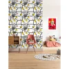 KomarVlies Fototapete Mickey Mouse Foot Labyrinth 200x280 cm
