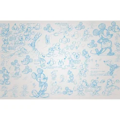 KomarVlies Fototapete Mickey Sketches 400x250 cm