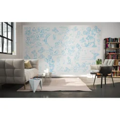 KomarVlies Fototapete Mickey Sketches 400x250 cm