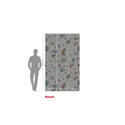 KomarVlies Fototapete Mickey's gentle shadows 150x250 cm