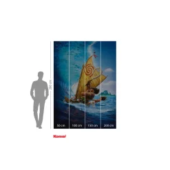 KomarVlies Fototapete Moana Ride the Wave 200x280 cm