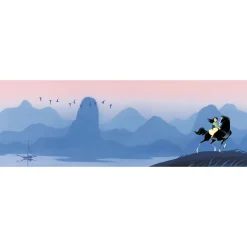 KomarVlies Fototapete Mulan Hills 300x100 cm