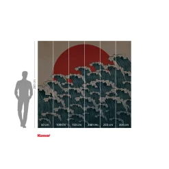 KomarVlies Fototapete Nami 300x280 cm