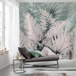 KomarVlies Fototapete Palmiers Tropicaux 250x250 cm