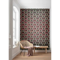 KomarVlies Fototapete Paon Rouge 200x280 cm