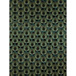 KomarVlies Fototapete Paon Vert 200x280 cm