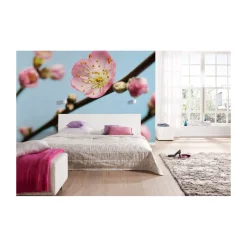 KomarVlies Fototapete Peach Blossom 350x250 cm