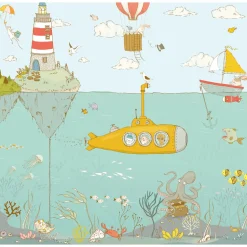 KomarVlies Fototapete Sealife 300x280 cm