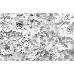 KomarVlies Fototapete Shades Black and White 400x250 cm
