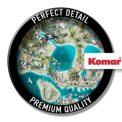 KomarVlies Fototapete Skull Island 250x250 cm