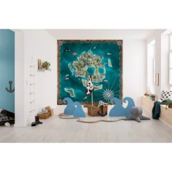 KomarVlies Fototapete Skull Island 250x250 cm