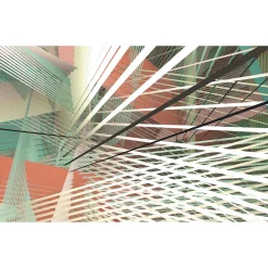 KomarVlies Fototapete Space Grid Autumn 400x250 cm