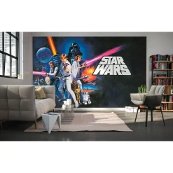 KomarVlies Fototapete Star Wars Poster Classic 1 400x250 cm