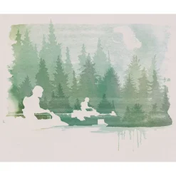 KomarVlies Fototapete Star Wars Endor Speeders 350x280 cm