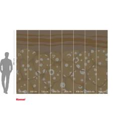 KomarVlies Fototapete Subsoil 400x280 cm