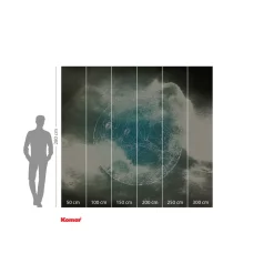 KomarVlies Fototapete Surreal Planet 300x280 cm
