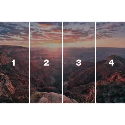 KomarVlies Fototapete The Canyon 400x250 cm