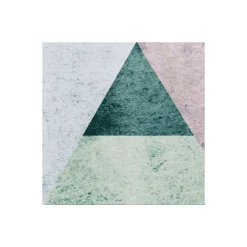 KomarVlies Fototapete Triangles Blue 400x250 cm