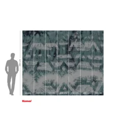 KomarVlies Fototapete Tribal Dye 350x280 cm