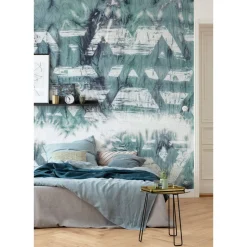 KomarVlies Fototapete Tribal Dye 350x280 cm