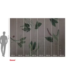 KomarVlies Fototapete Tropic Concrete 400x280 cm