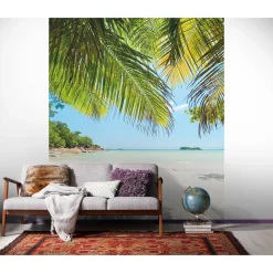 KomarVlies Fototapete Under The Palmtree 200x250 cm
