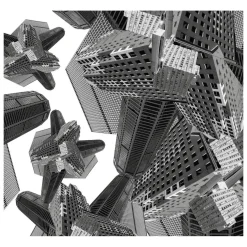 KomarVlies Fototapete Urban Structure 250x250 cm