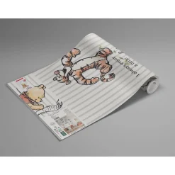 KomarVlies Fototapete Winnie the Pooh Stripes 200x280 cm
