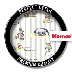 KomarVlies Fototapete Winnie the Pooh Stripes 200x280 cm