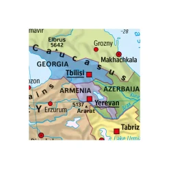 KomarVlies Fototapete World Map 368x248 cm