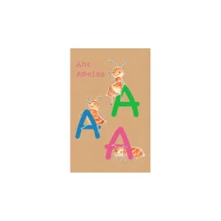 KomarWandbild ABC Animal A 50x70 cm