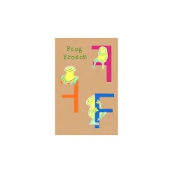 KomarWandbild ABC Animal F 50x70 cm