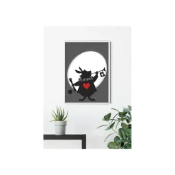 KomarWandbild Alice Rabbit 40x50 cm