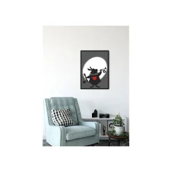 KomarWandbild Alice Rabbit 40x50 cm