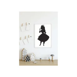 KomarWandbild Alice Silhouette 50x70 cm