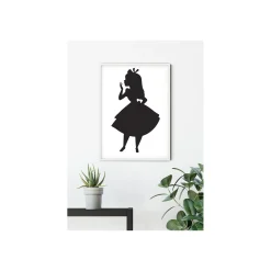 KomarWandbild Alice Silhouette 50x70 cm