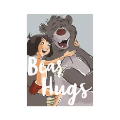 KomarWandbild Bear Hug 50x70 cm