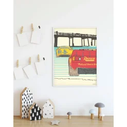 KomarWandbild Cars Strengthen Together 50x70 cm