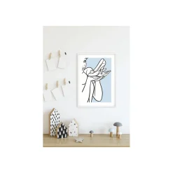 KomarWandbild Cinderella Glass Shoe 50x70 cm