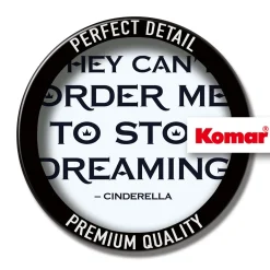 KomarWandbild Cinderella Quote 50x70 cm
